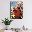 Naruto Uzumaki Metal Poster – Ninja Spirit Wall Art | Anime Poster