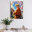 Naruto Victory Pose Metal Poster | Anime Poster
