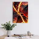 Tanjiro Kamado – Demon Slayer Anime Wall Art | Action-Packed Samurai Print