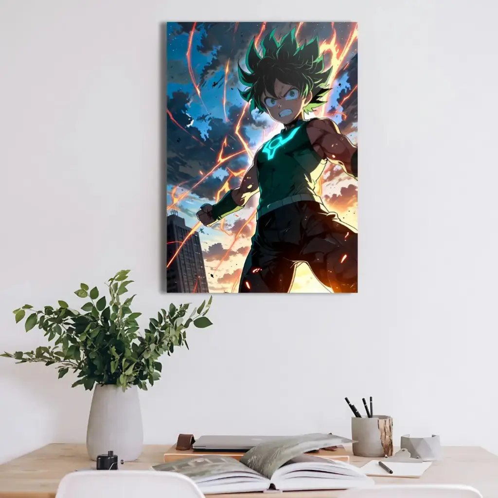 Izuku Midoriya Epic Anime Wall Art | My Hero Academia