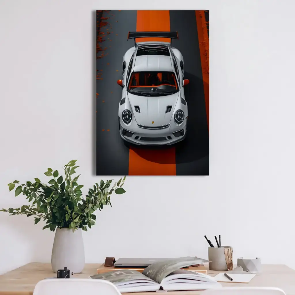 Porsche 911 GT3 RS Poster – High-Performance Sports Car Wall Art