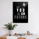 Inspire Success Every Day – Modern Motivational Metal Wall Art 