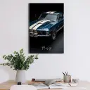 Ford Mustang Shelby GT500 Poster – Iconic Muscle Car Wall Art