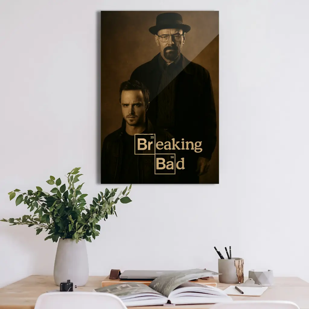 Walter-Jesse x Breaking Bad | Hollywood Movie Poster #002