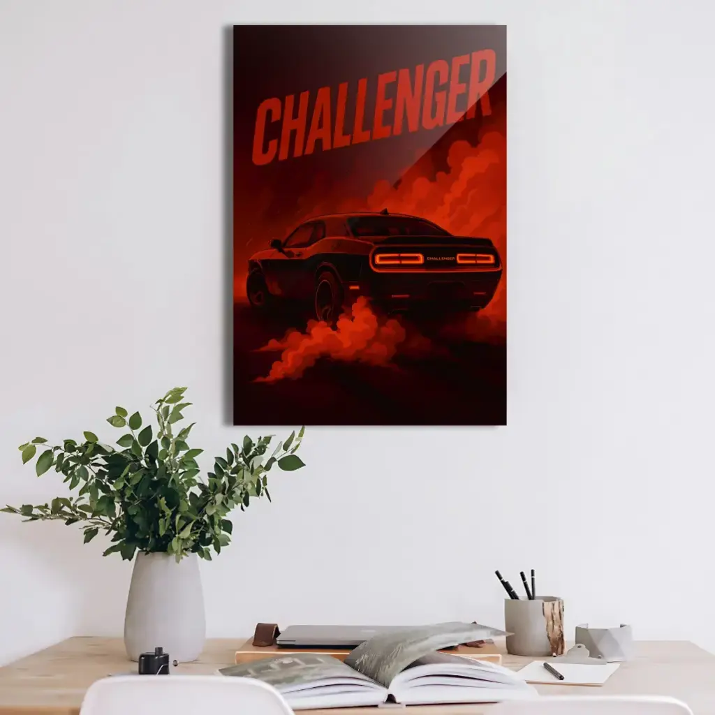 Dodge Challenger | Vector Style Cars #010