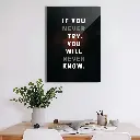 Hustle and Grind Metal Poster – Inspire Determination Daily