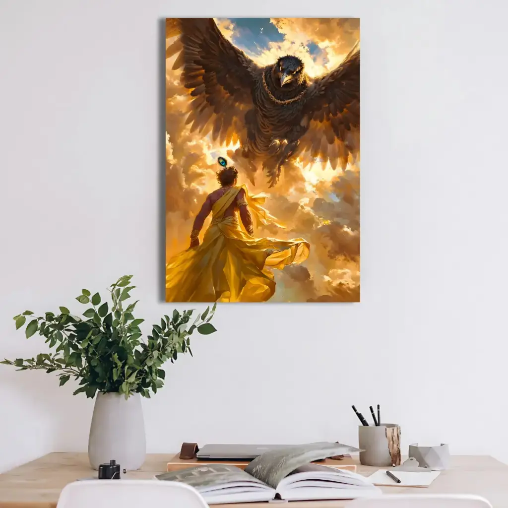 Garuda Over Dwarka: The Call of Shree Krishna