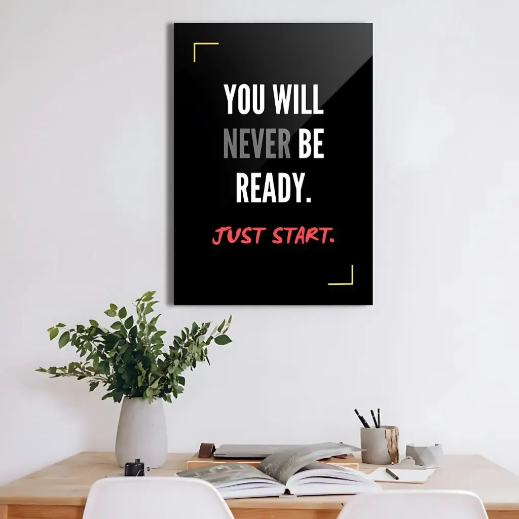Build Your Dreams – Entrepreneur Motivation Metal Poster