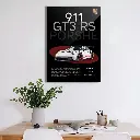 Porsche 911 GT3 RS Metal Poster