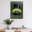 Sleek BMW M4 Metal Poster