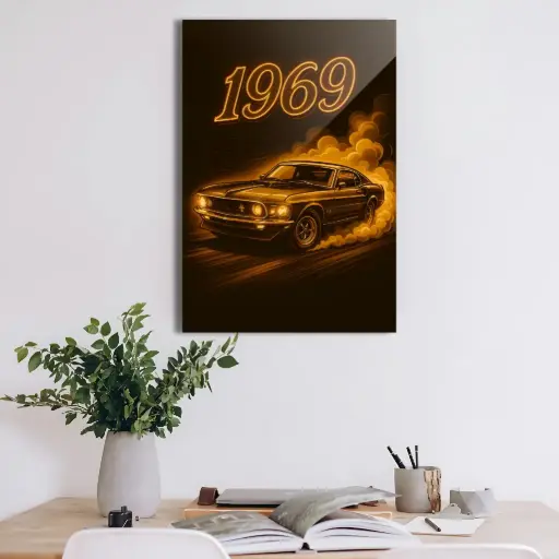 Ford Mustang GT 1969 | Vector Style Cars #002
