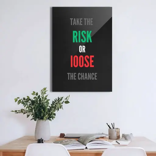 Inspiration & Success – Premium Motivational Metal Wall Poster