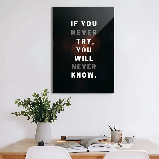 Hustle and Grind Metal Poster – Inspire Determination Daily